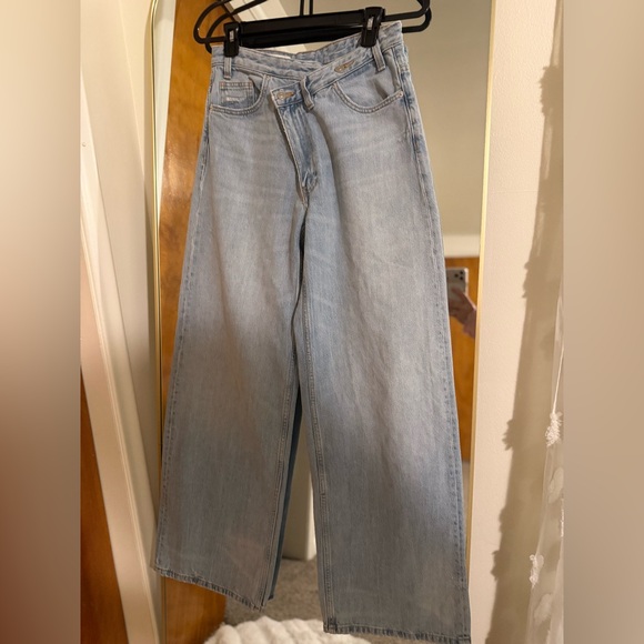 Zara Denim - Zara Light Blue Wide-Leg Jeans
